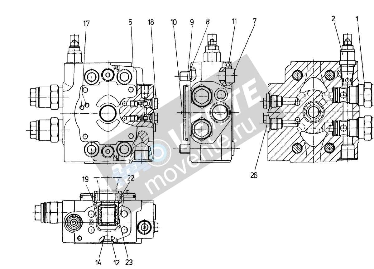 Роликоподшипник с цилиндрическими роликами 514589508 Liebherr