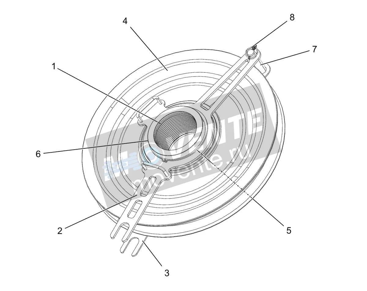 Подшипник 97116220 Liebherr