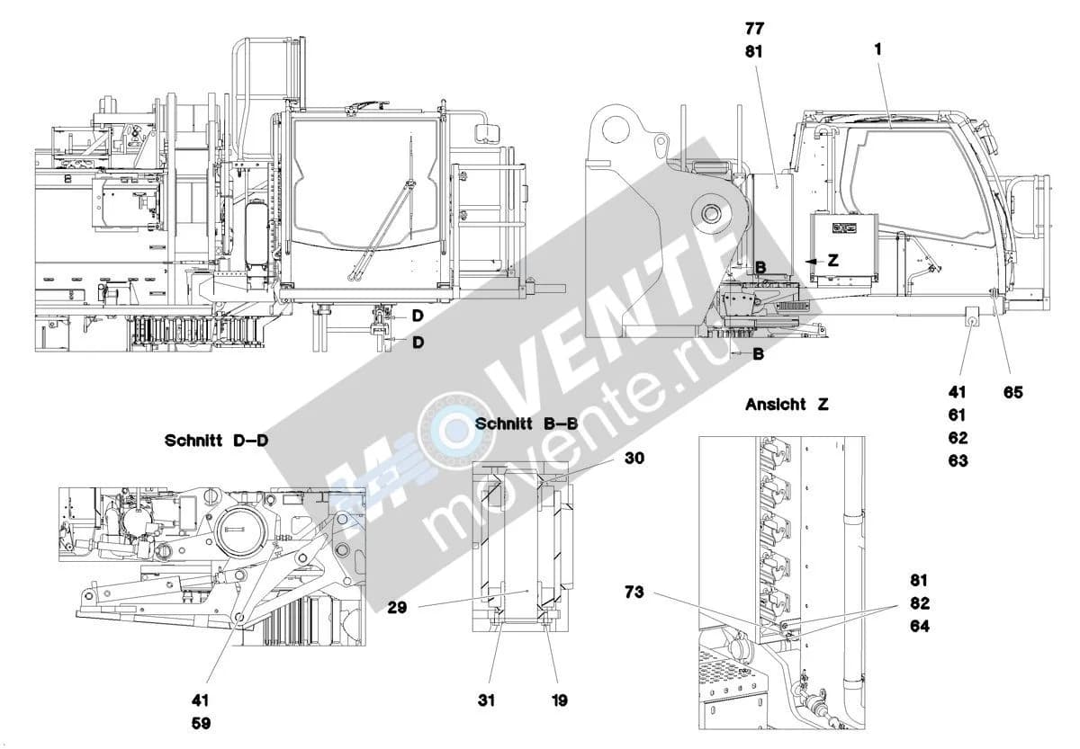 Подшипник скольжения 10488513 Liebherr