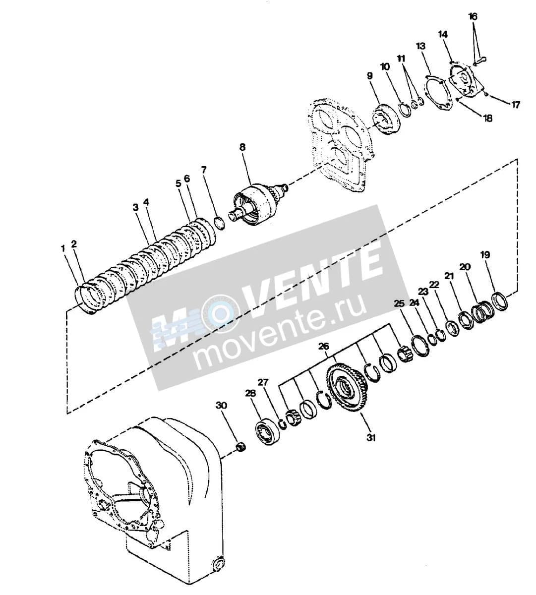 Подшипник центрирующий 501226808 Liebherr