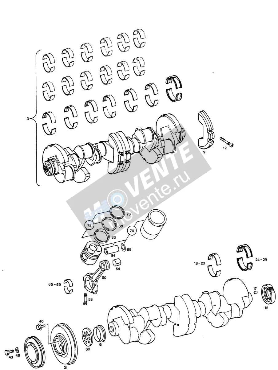 Подшипник упорный 560314408 Liebherr