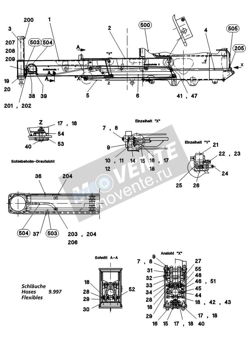 Подшипник 288170208 Liebherr