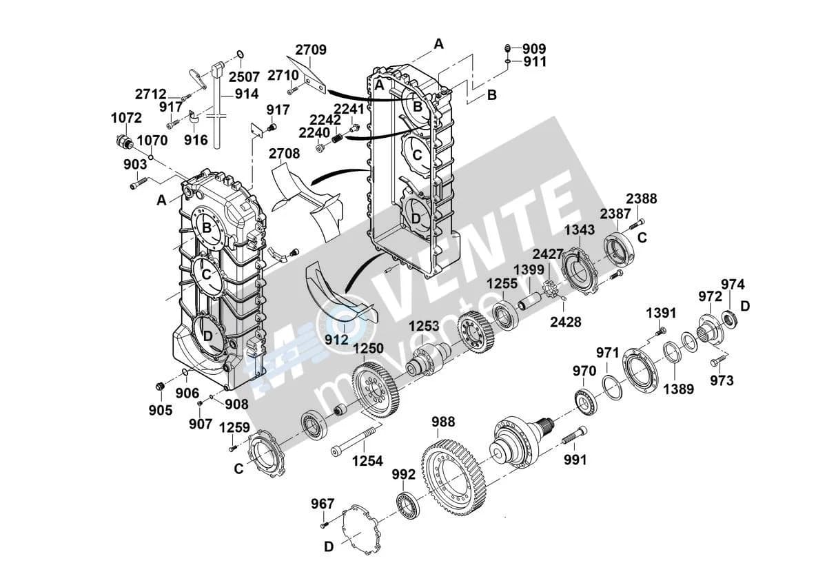 Роликоподшипник с цилиндрическими роликами 571761708 Liebherr