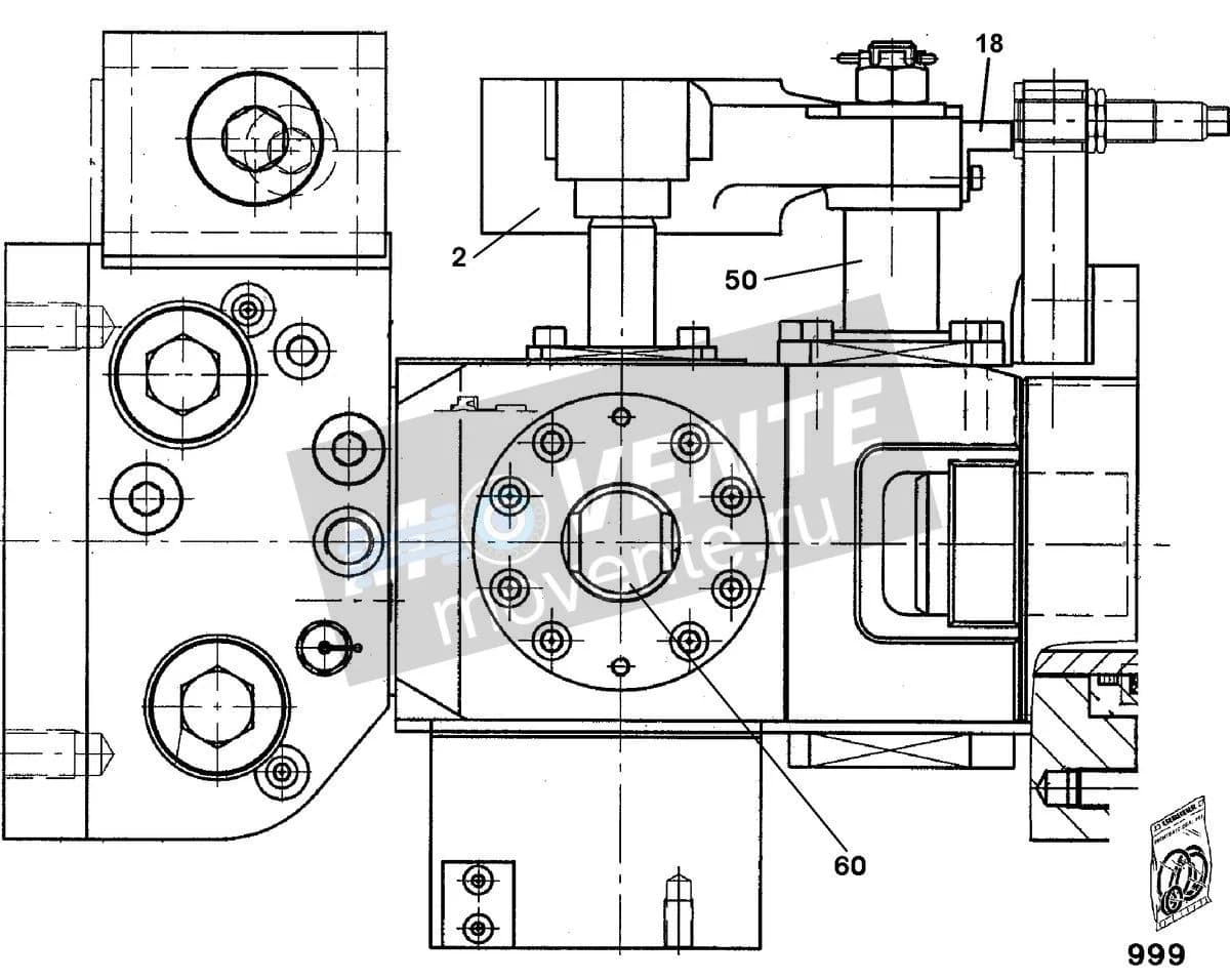 Подшипник скольжения 12106463 Liebherr