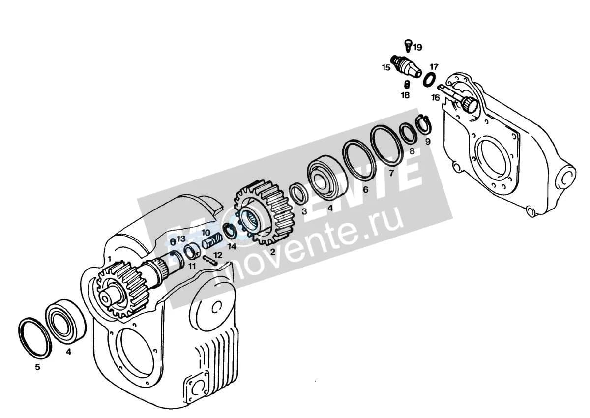 Роликоподшипник конический 500904408 Liebherr