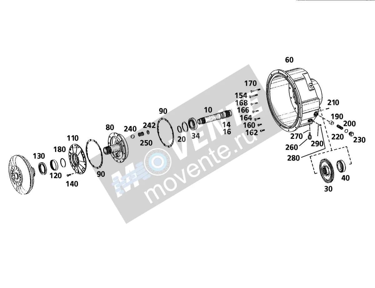 Роликоподшипник конический 11831909 Liebherr