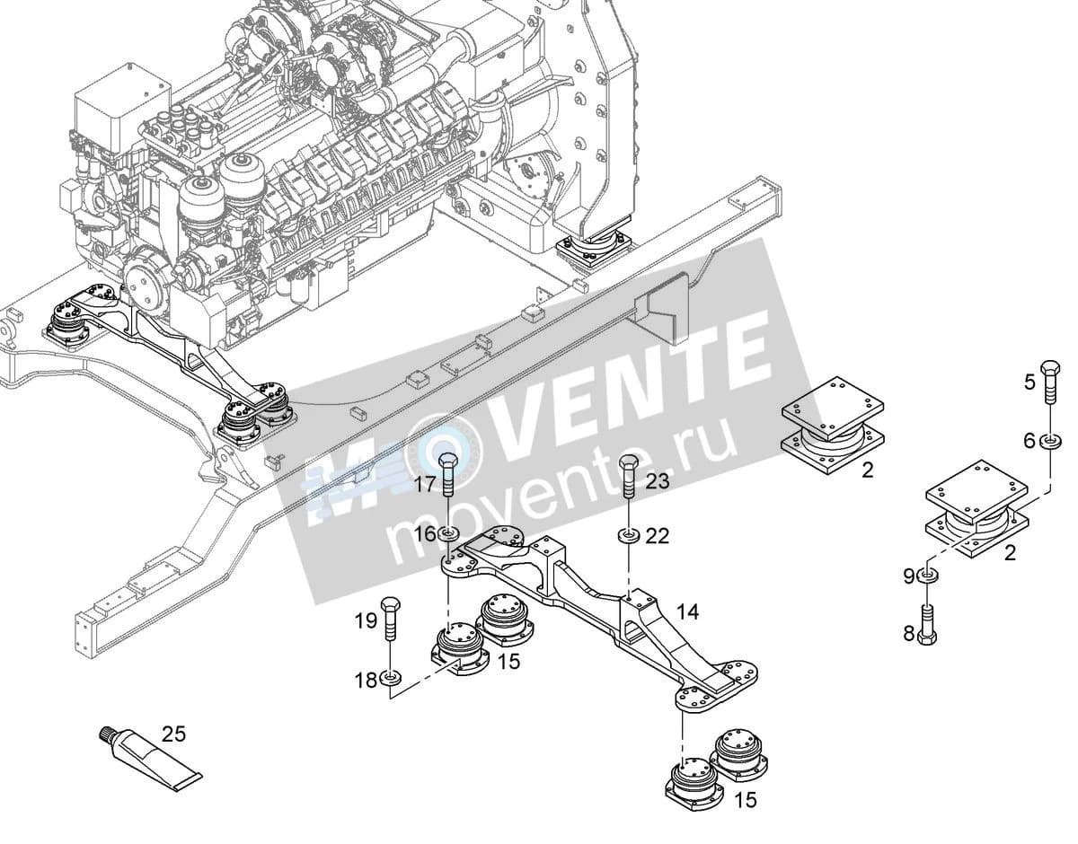 Подшипник конический 5613828 Liebherr