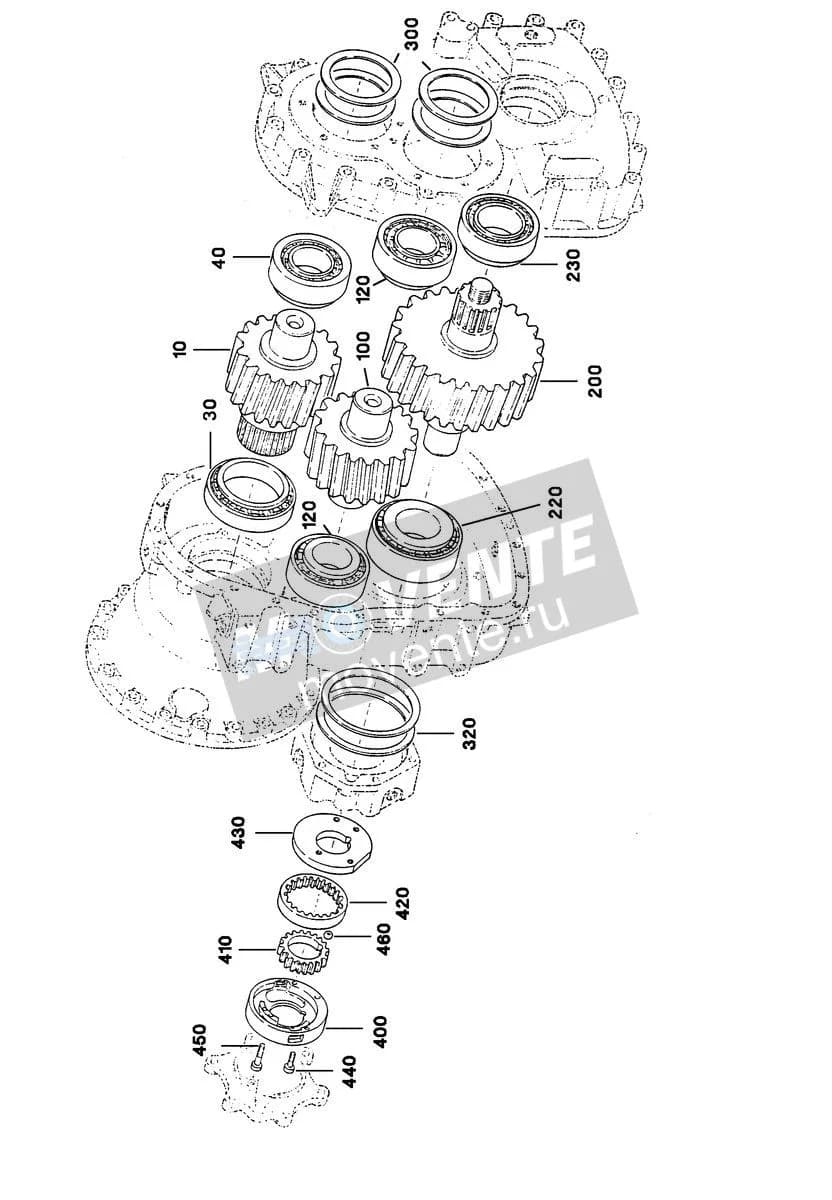 Роликоподшипник конический 746241008 Liebherr