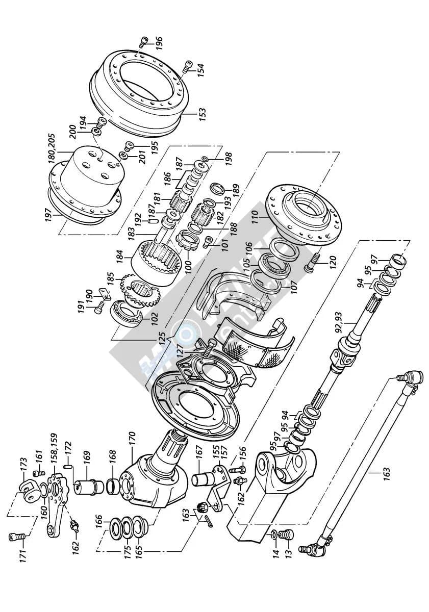 Роликоподшипник с цилиндрическими роликами 570956508 Liebherr