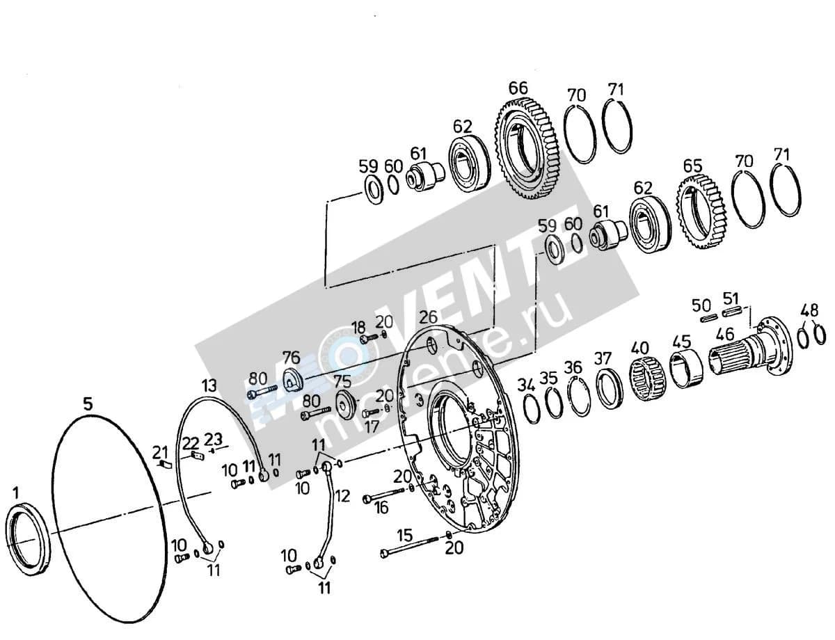 Роликоподшипник 500481008 Liebherr