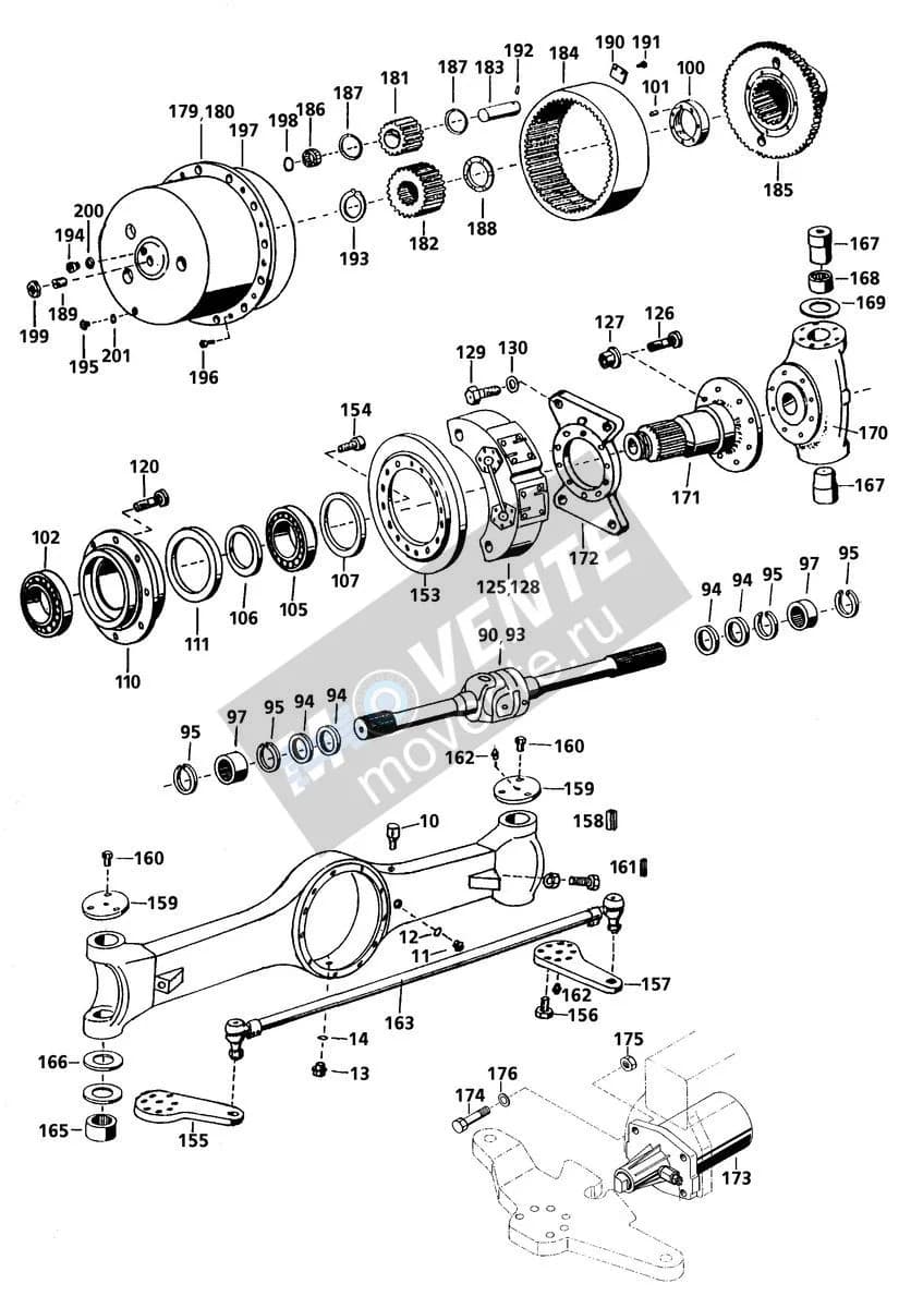 Роликоподшипник с цилиндрическими роликами 530084308 Liebherr