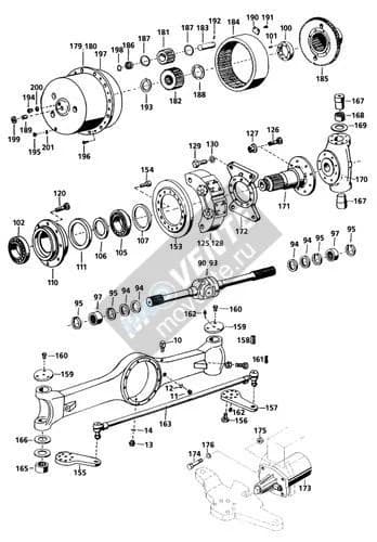 Роликоподшипник с цилиндрическими роликами 530084308 Liebherr