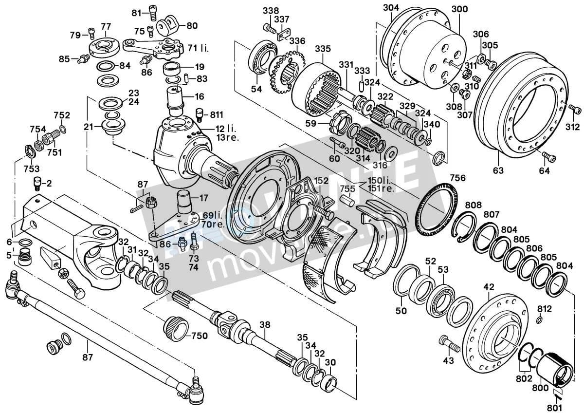 Роликоподшипник конический 571862508 Liebherr