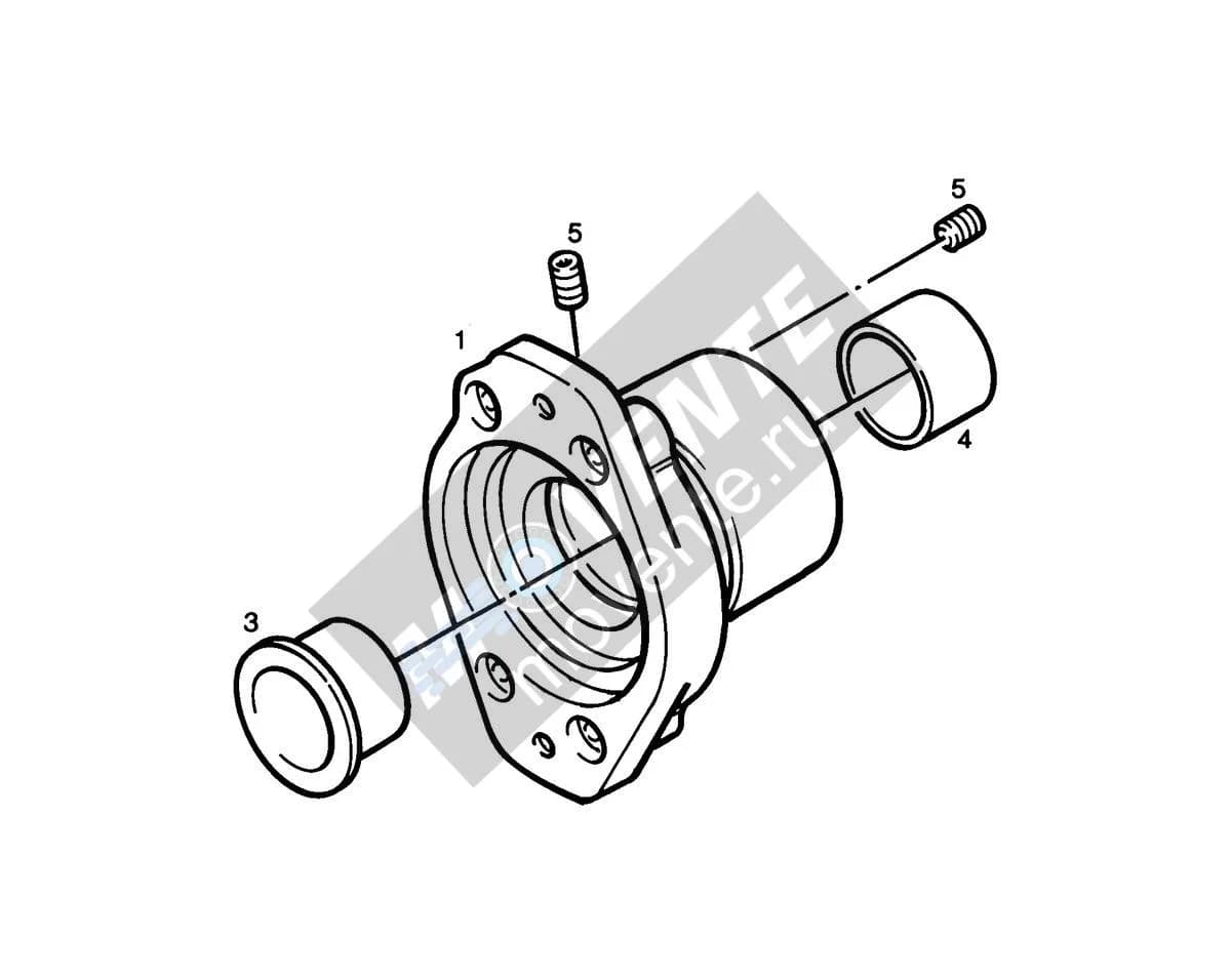 Подшипник скольжения упорный 9130929 Liebherr