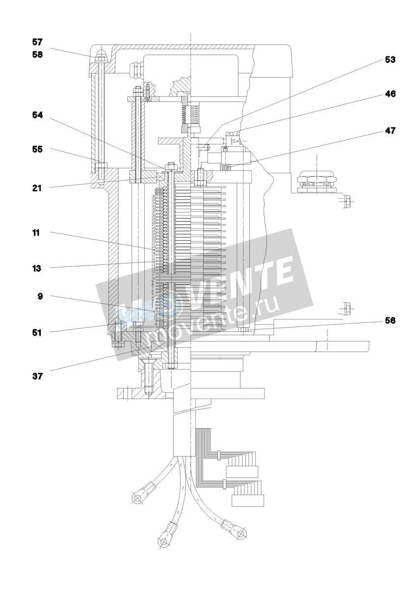 Шарикоподшипник радиальный 10114838 Liebherr