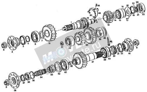 Роликоподшипник с цилиндрическими роликами 501707508 Liebherr