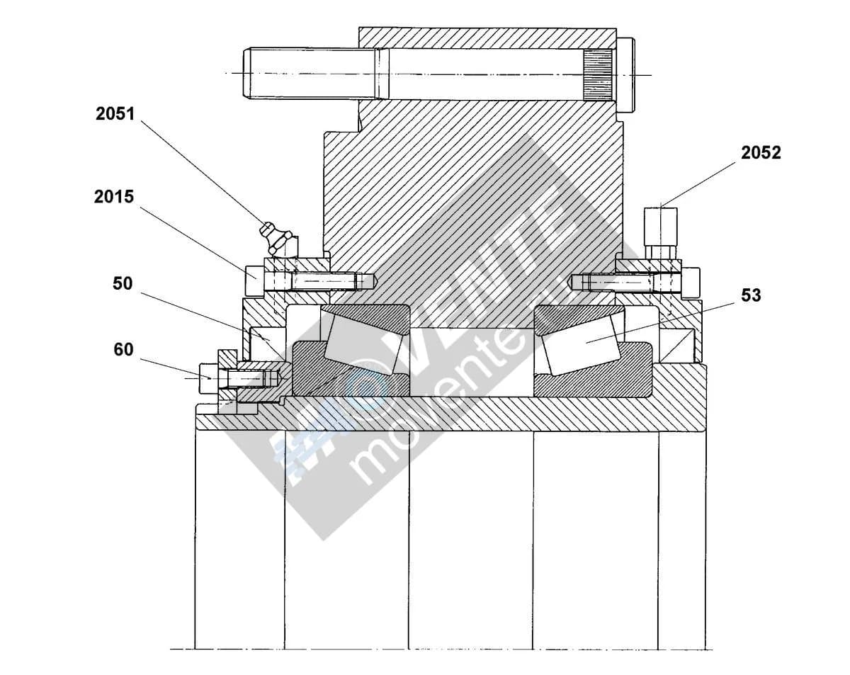 Роликоподшипник конический 11113365 Liebherr