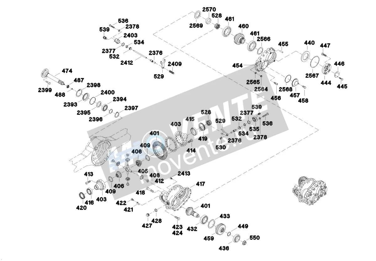 Роликоподшипник конический 530038677 Liebherr