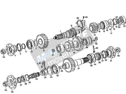 Роликоподшипник с цилиндрическими роликами 501707608 Liebherr
