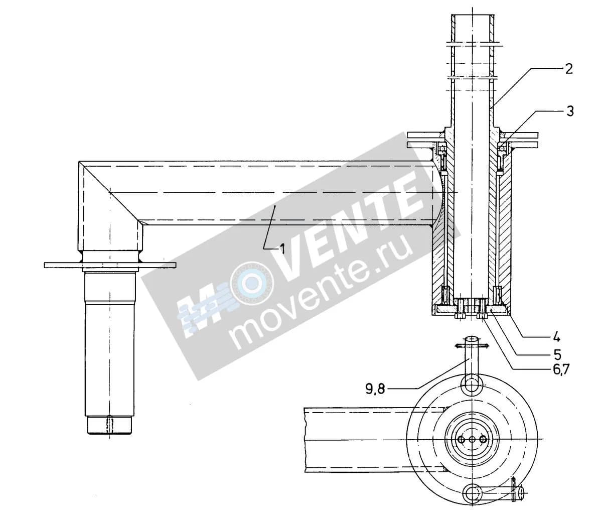 Подшипник игольчатый 746667408 Liebherr