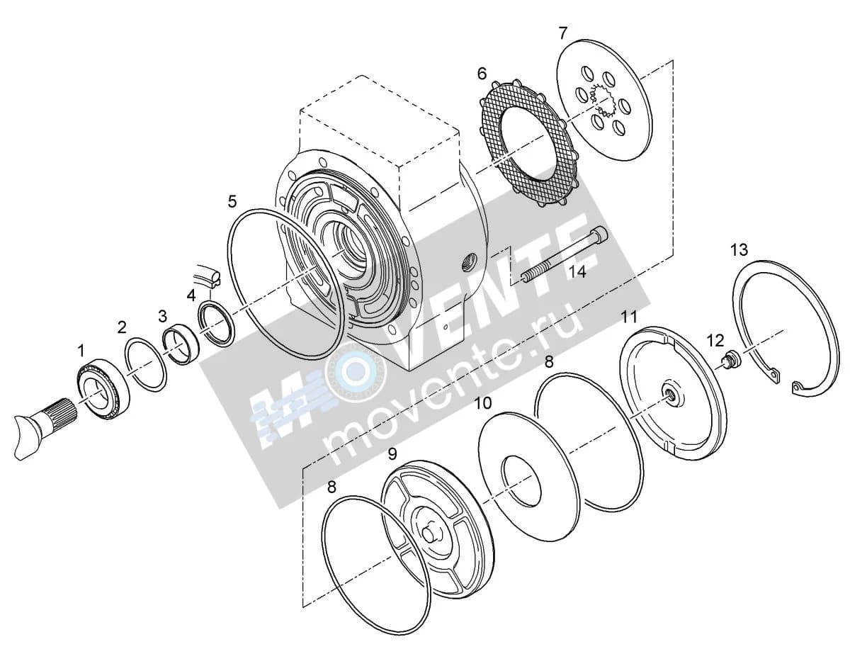 Подшипник 746222901 Liebherr