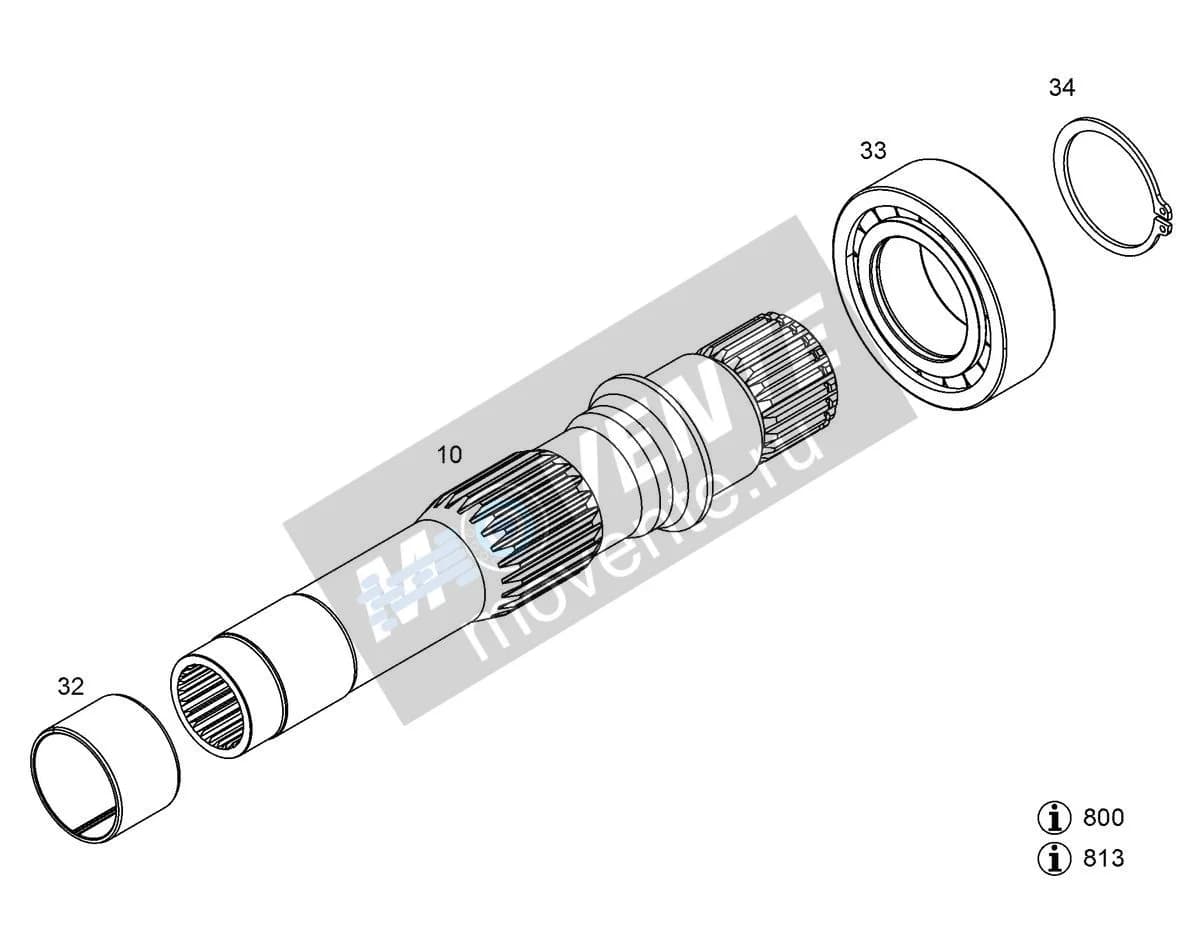 Подшипник 11445706 Liebherr
