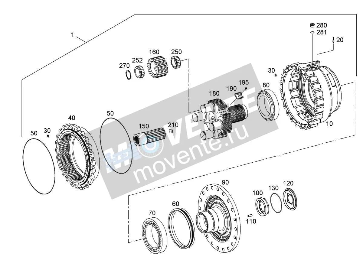 Подшипник 10218491 Liebherr