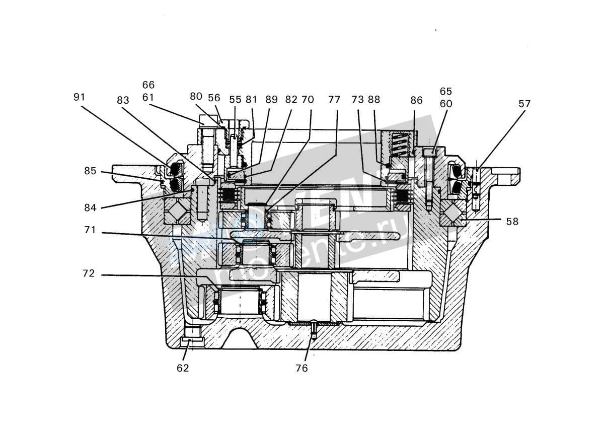 Подшипник 7610042 Liebherr