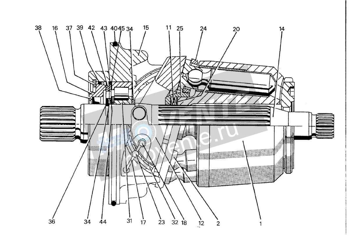 Роликоподшипник с цилиндрическими роликами 7367374 Liebherr