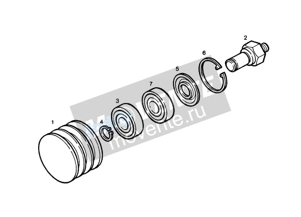 Подшипник 4980914 Liebherr