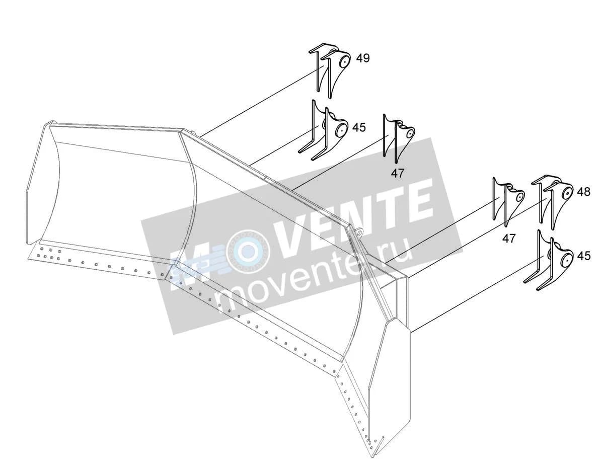 Подшипник 9814910 Liebherr