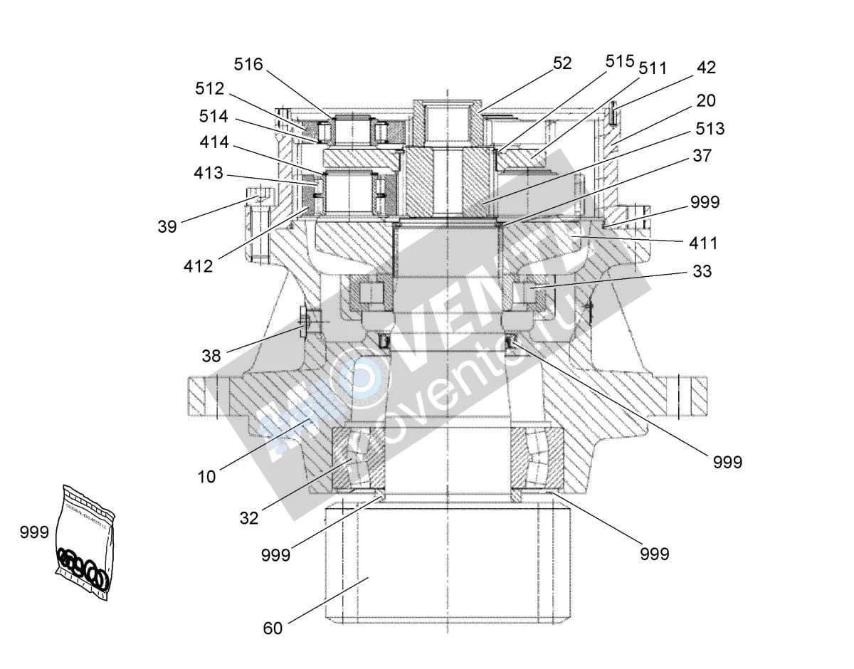 Подшипник 12205000 Liebherr