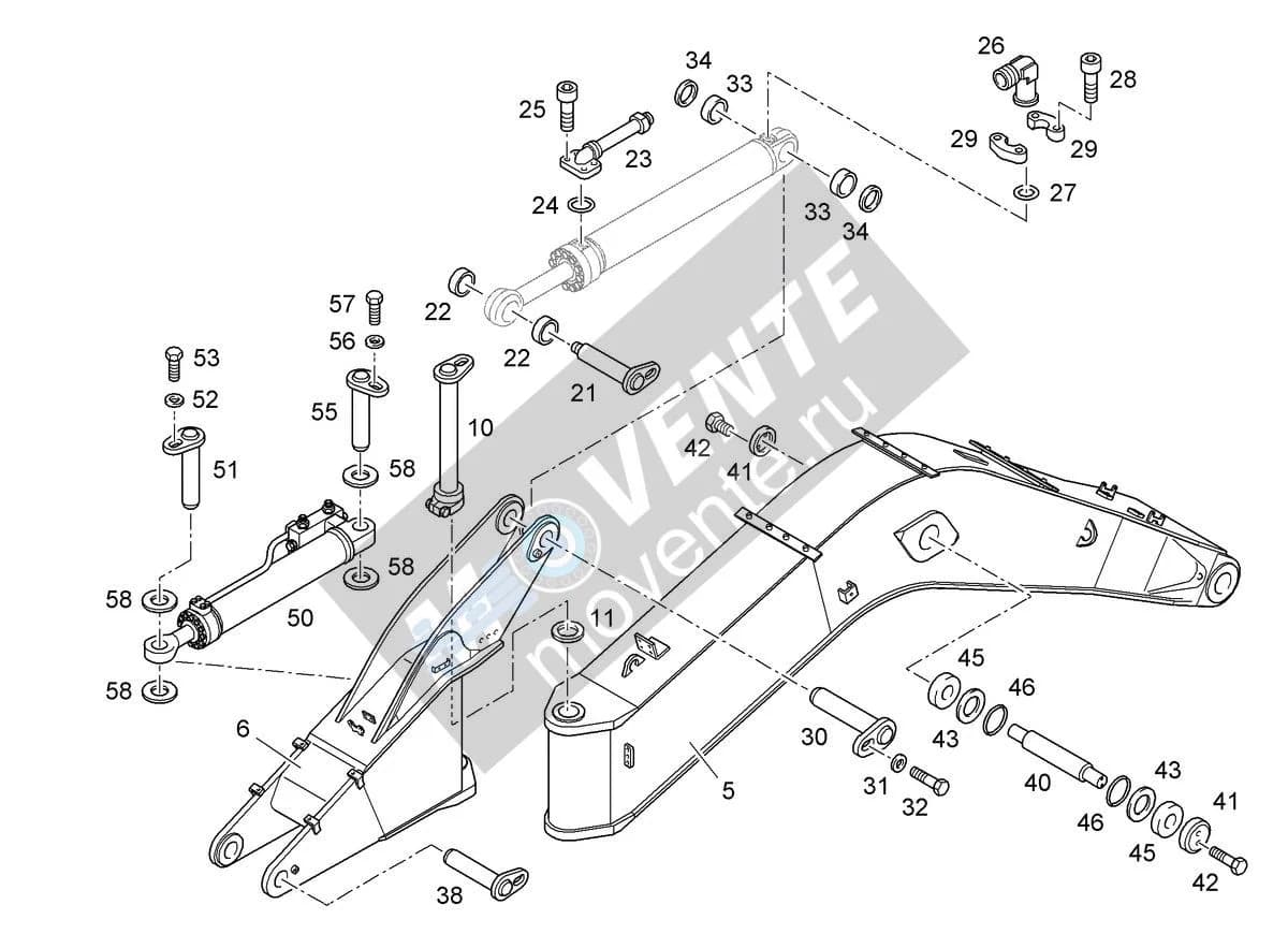 Подшипник 9600519 Liebherr