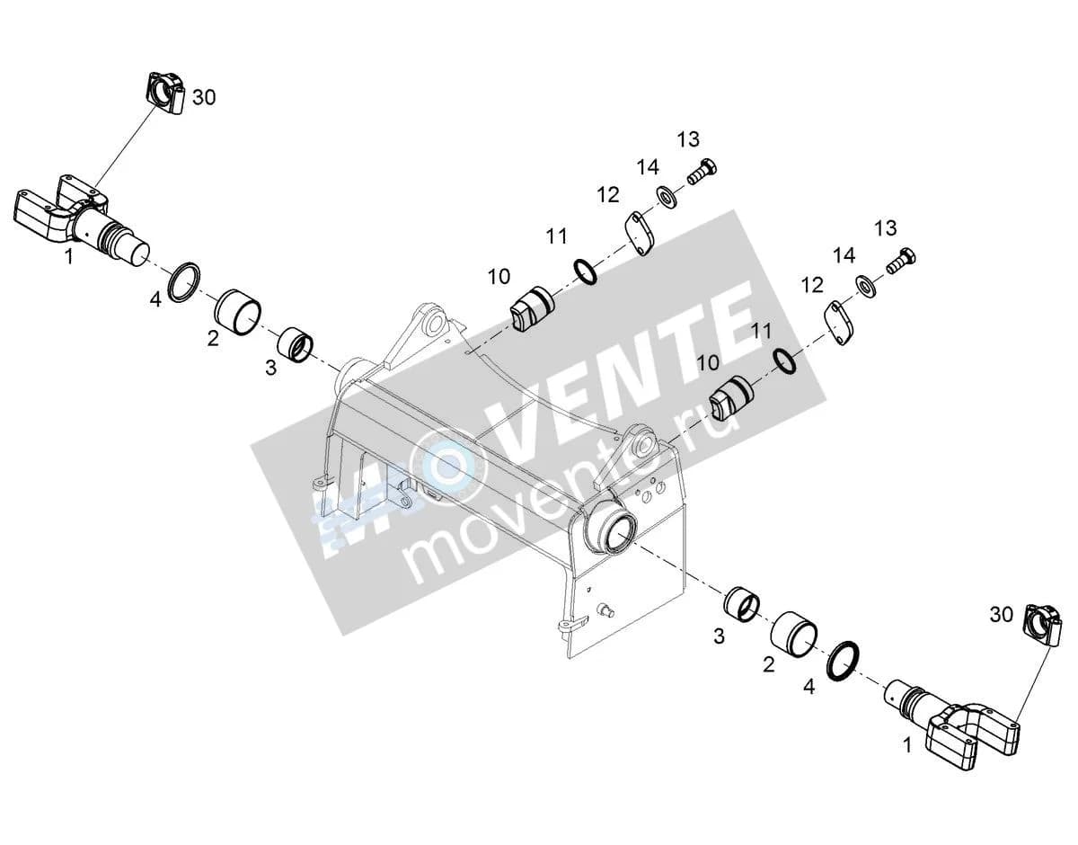 Подшипник 10312595 Liebherr