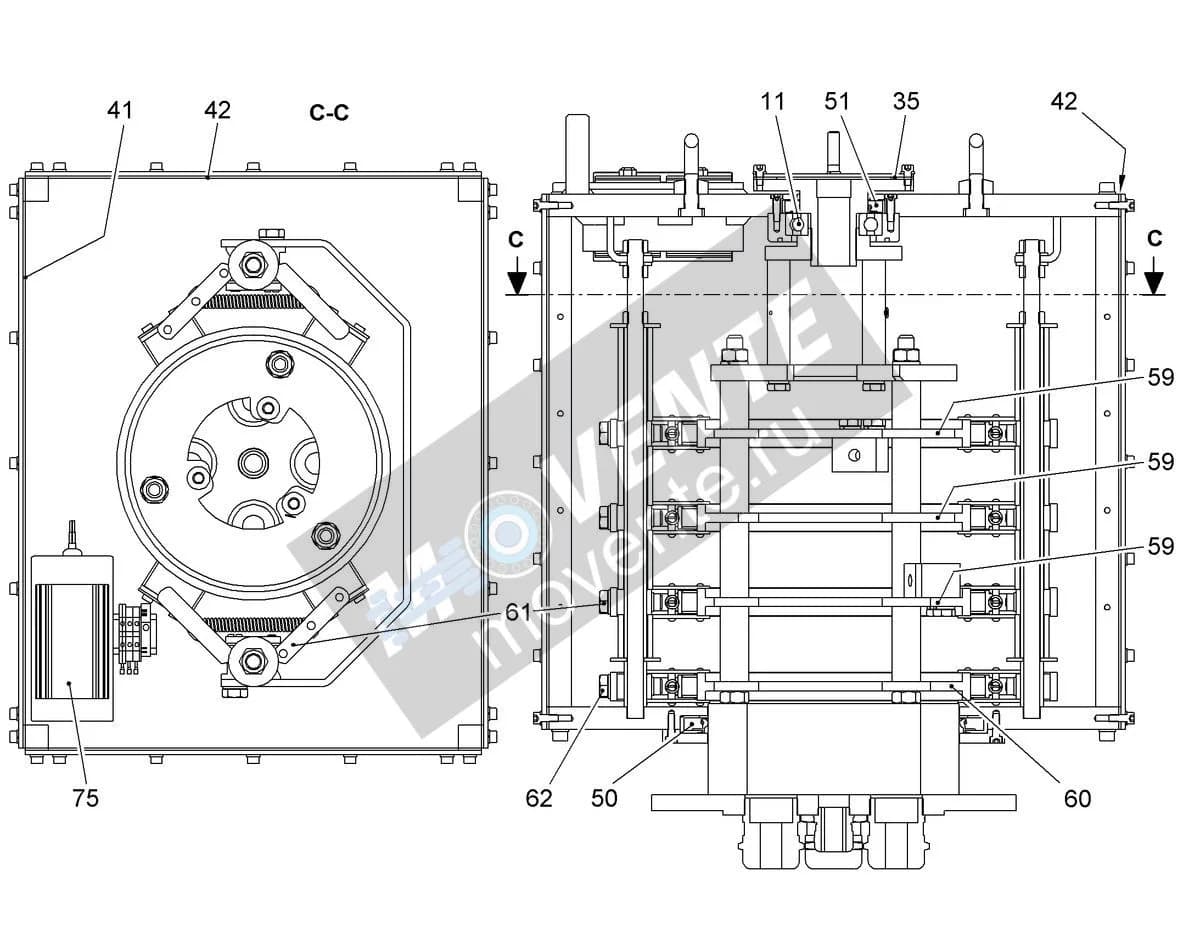 Подшипник 11067565 Liebherr