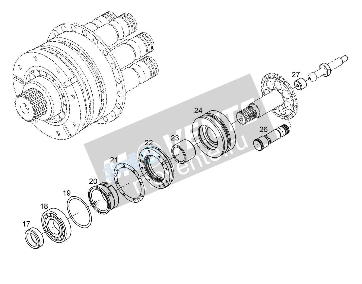Подшипник 7414304 Liebherr