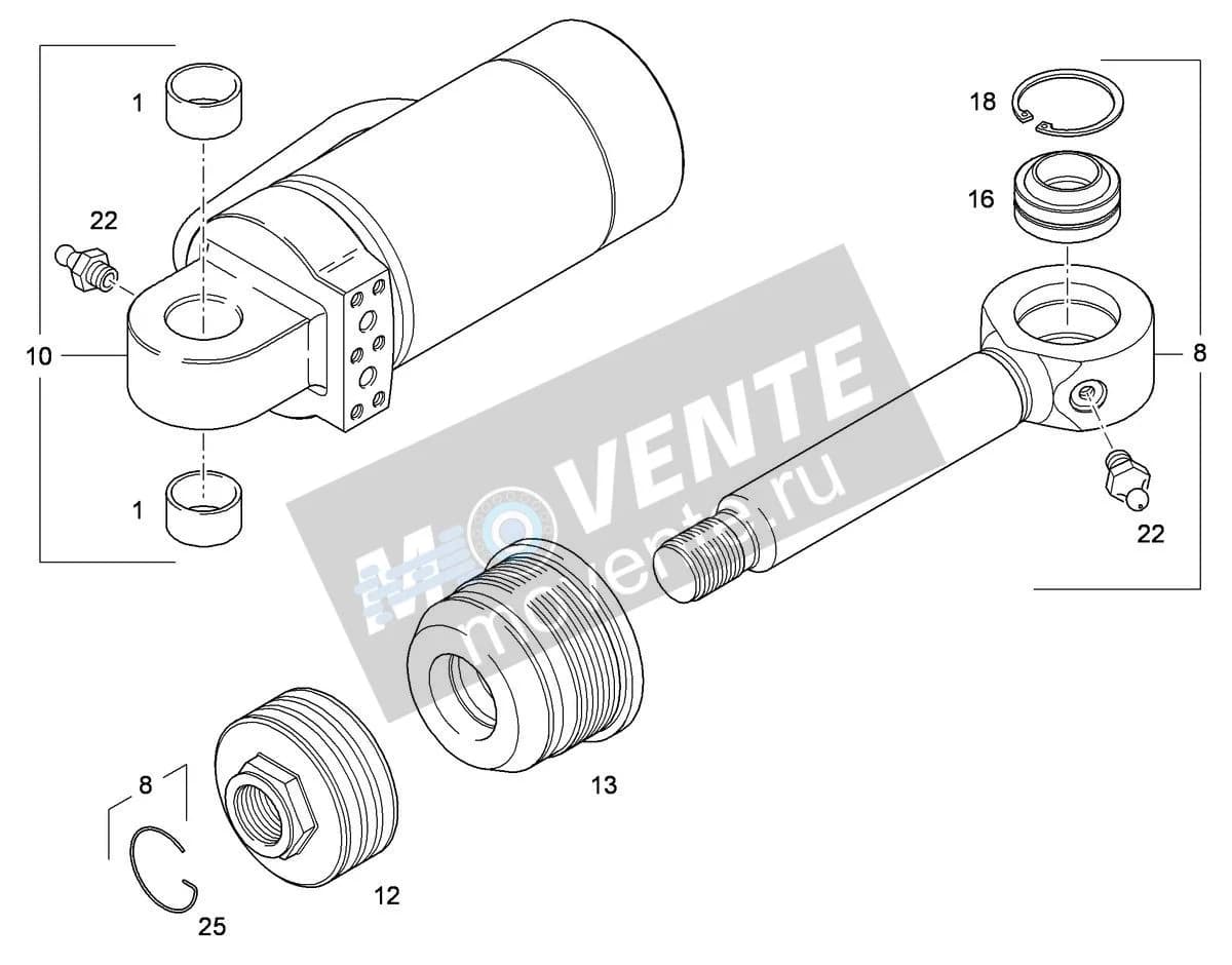 Подшипник 7026197 Liebherr