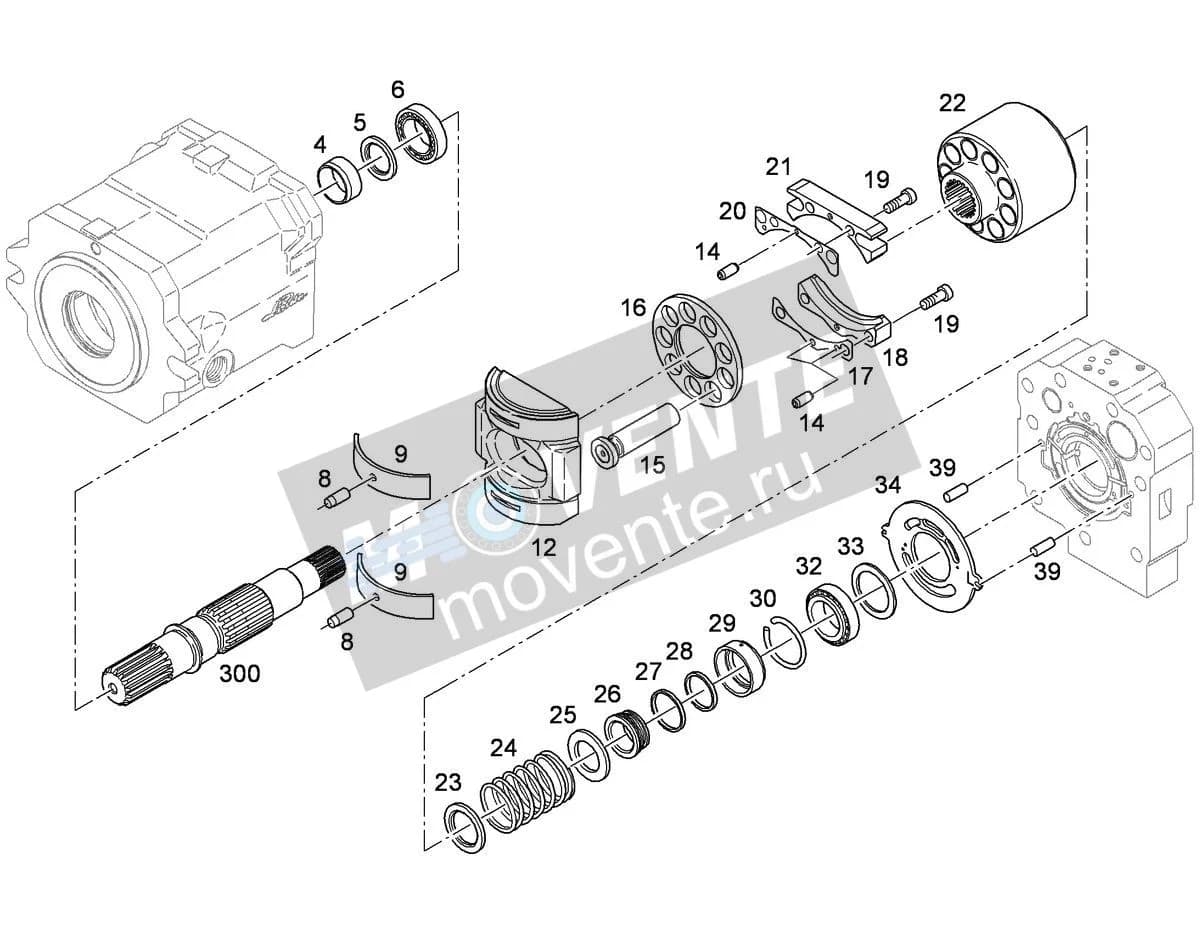 Подшипник 4002360 Liebherr