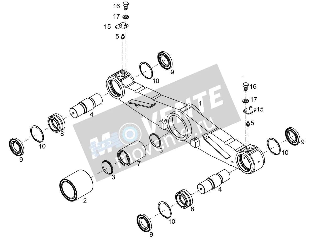 Подшипник 9931691 Liebherr