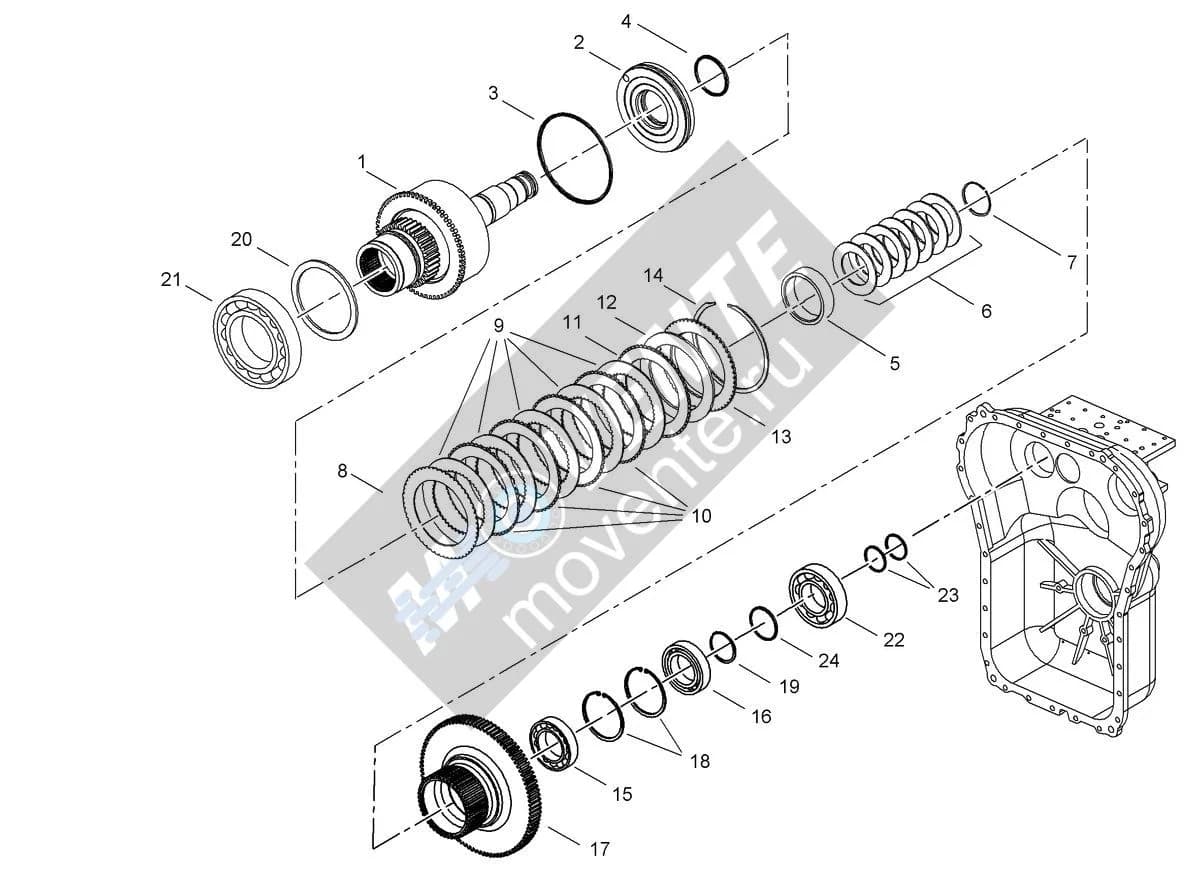Подшипник 10424852 Liebherr