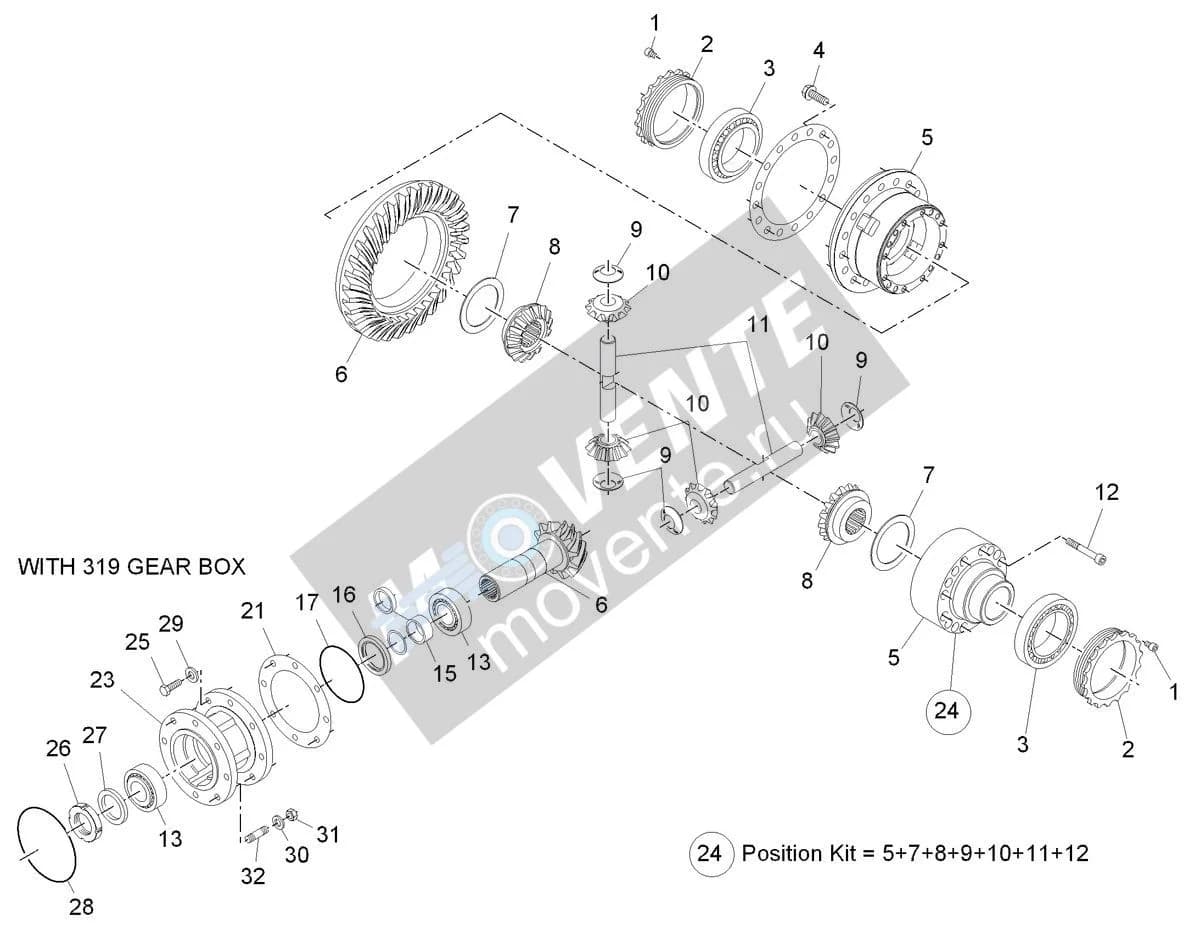 Подшипник 7619340 Liebherr
