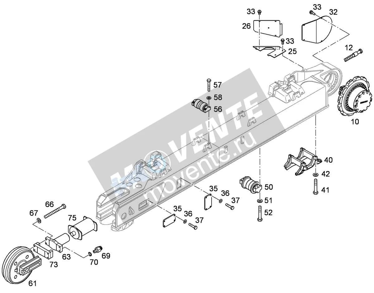 Подшипник 9642194 Liebherr