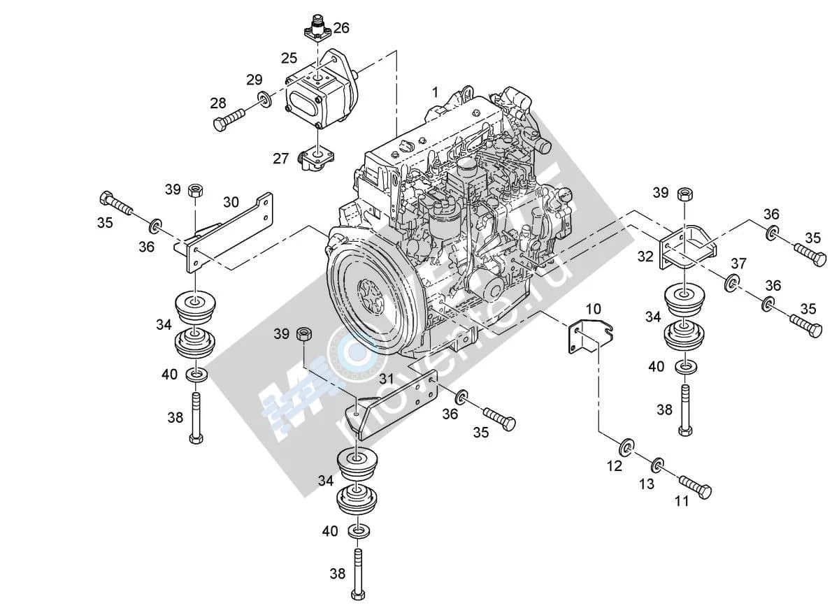 Подшипник 9840801 Liebherr