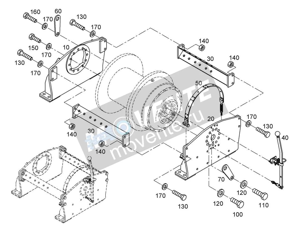 Подшипник 7413461 Liebherr