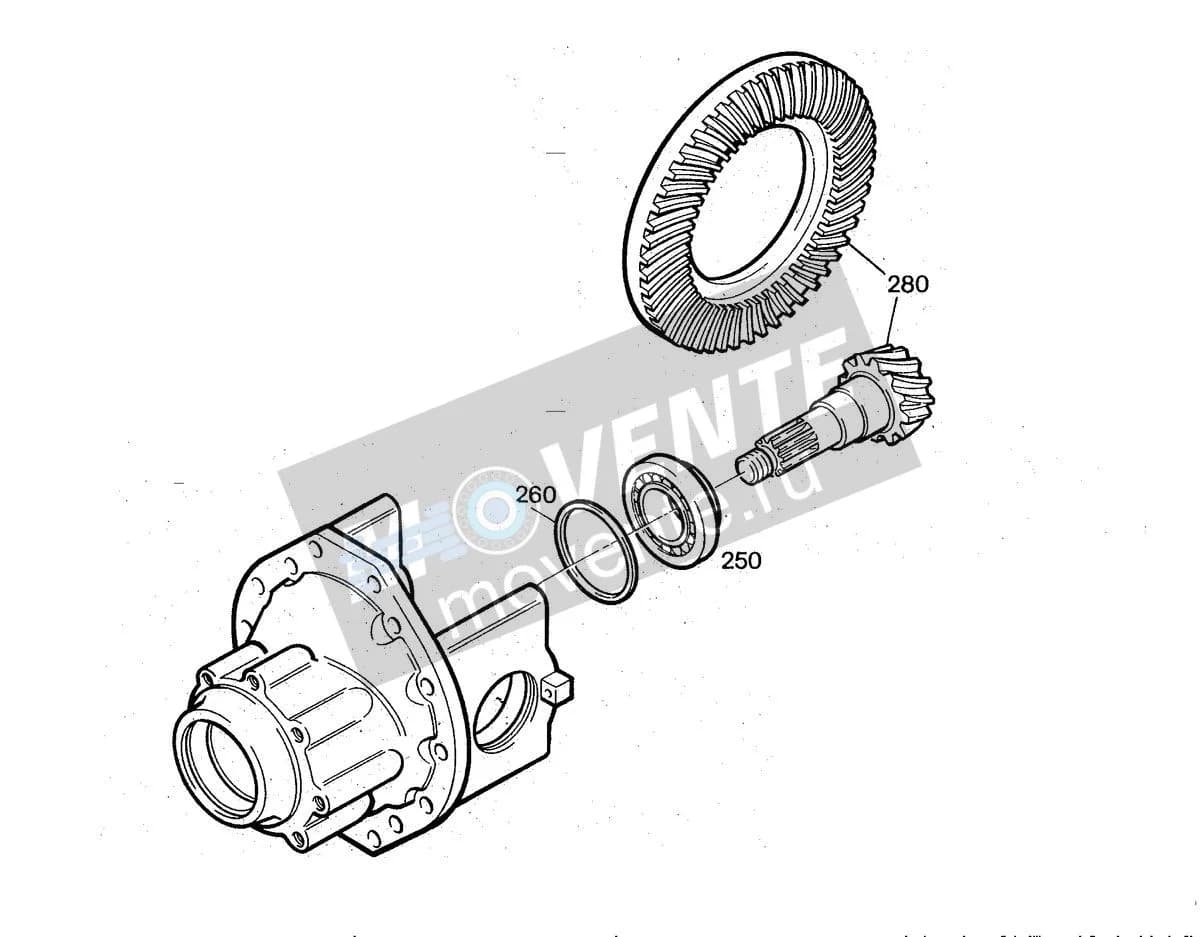 Подшипник 7616594 Liebherr