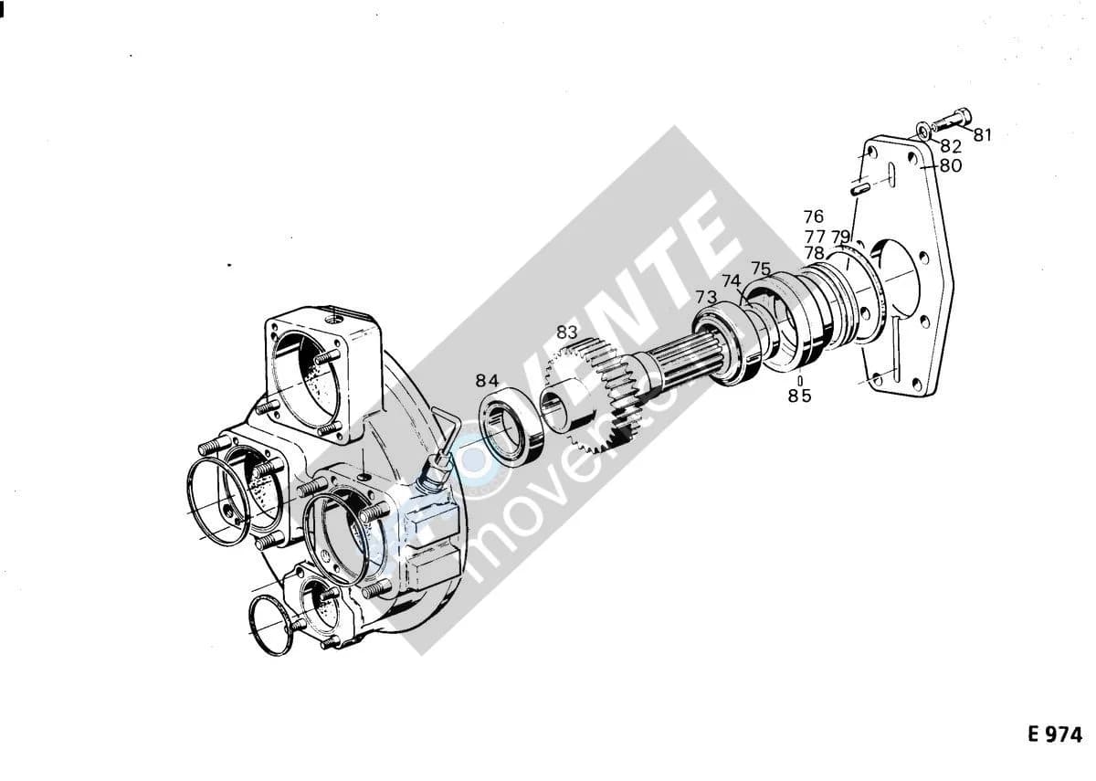 Роликоподшипник конический 746223201 Liebherr