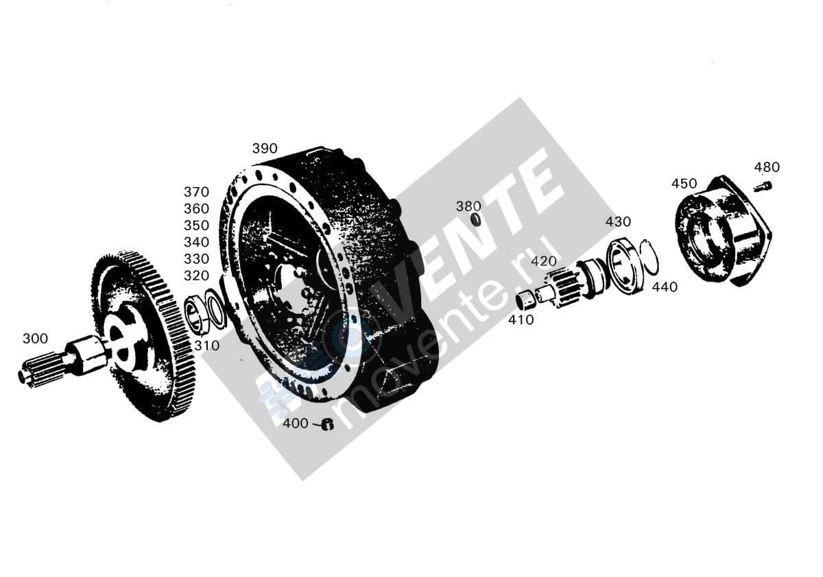 Подшипник игольчатый 7001742 Liebherr