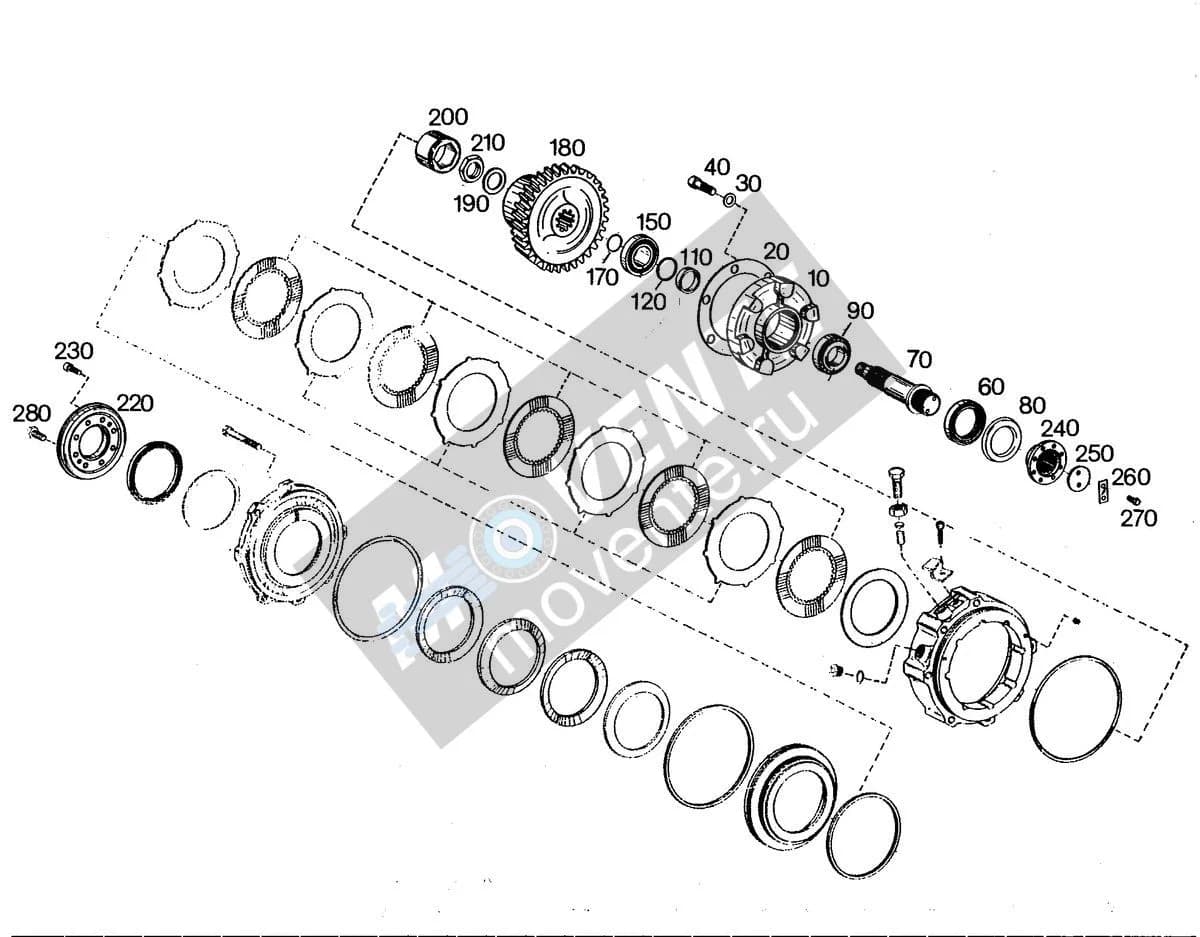 Подшипник 7011747 Liebherr