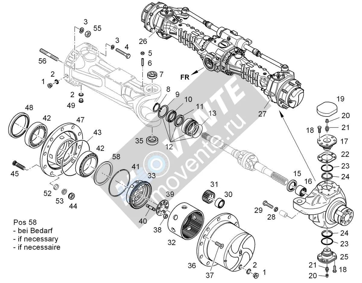 Подшипник 7028591 Liebherr