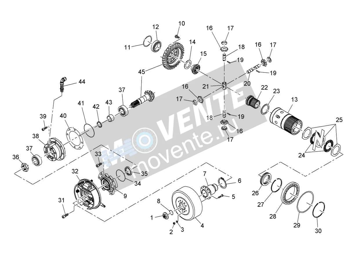 Подшипник 7616800 Liebherr